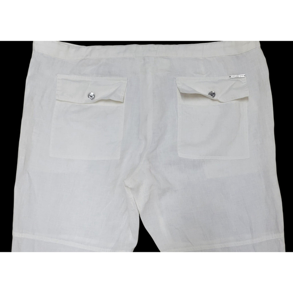 Michael Kors Women's Linen Casual Pants Size 12. Waist 38" Inseam 32" - Picture 5 of 10